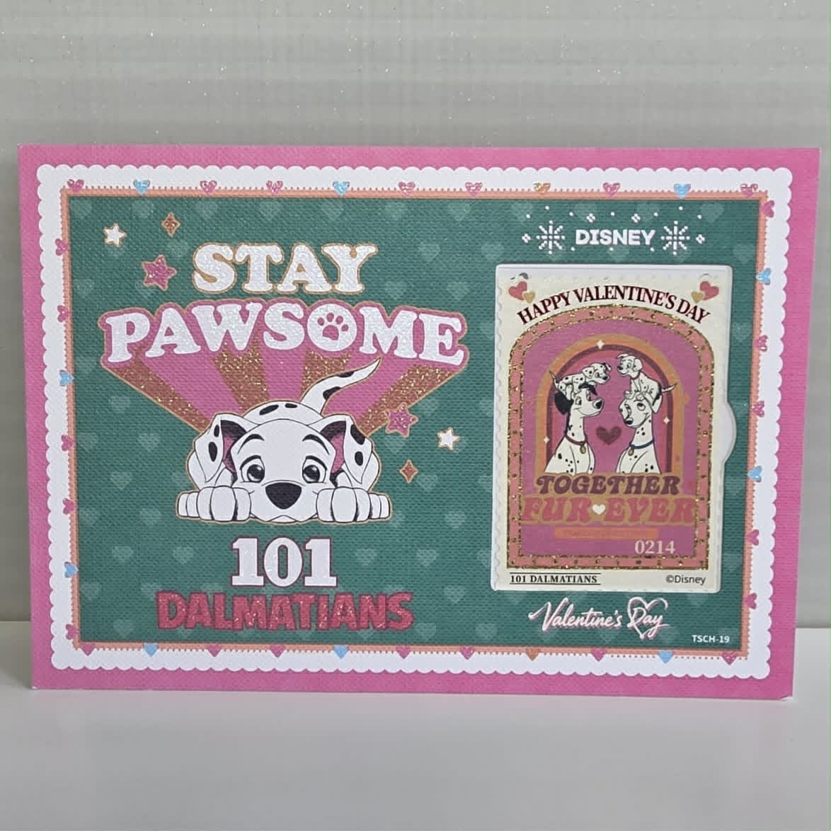 H19 101 DALMATIANS VALENTINES