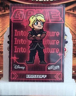 Kristoff Game Card - Red- NUMBERED 5/5 - OMEGA BOOKEND!