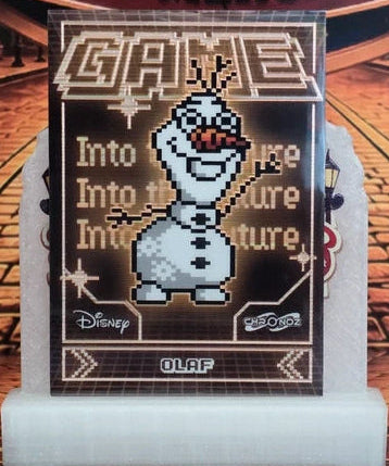 Olaf Game Card - Gold- NUMBERED 13/30