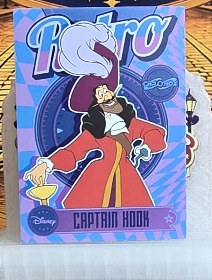 Captain Hook Retro Card - NUMBERED 073/100