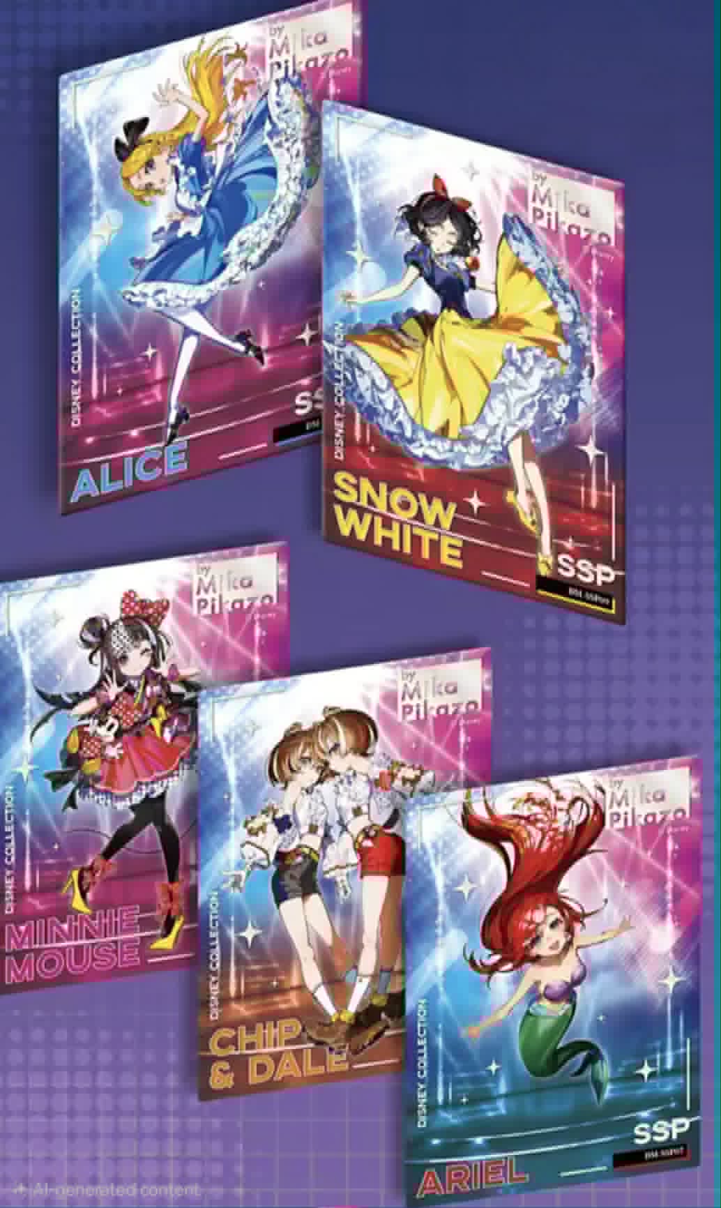 Mika Koga① DISNEY MIKA PIKAZO - CARD.FUN – Main Street UK