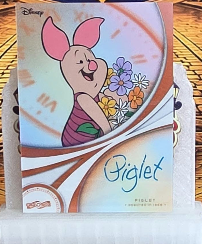 Piglet Auto Card - Orange- NUMBERED 23/30